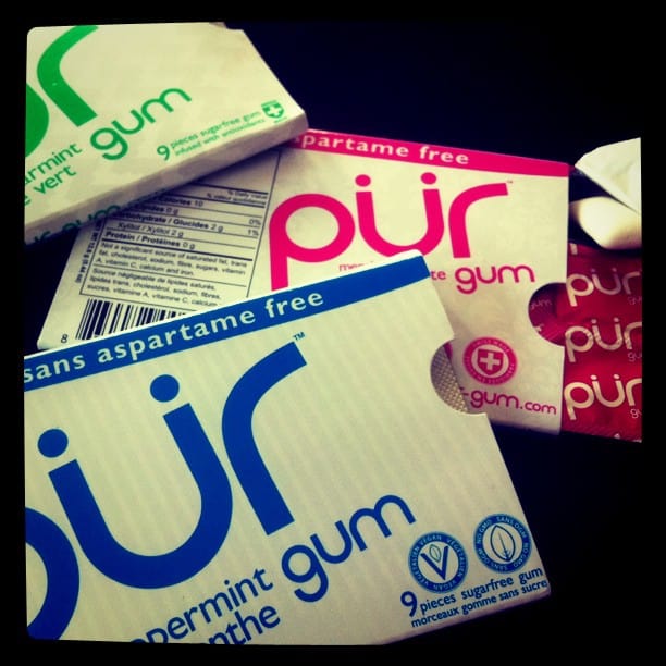 aspartame free gum