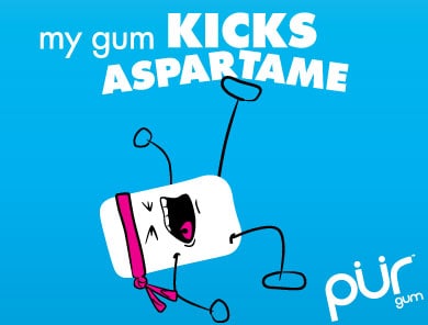 aspartame free gum