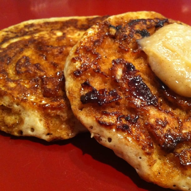 Cinnamon Roll Pancakes