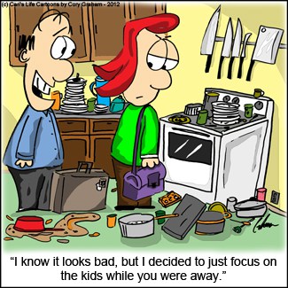 Dishes can wait