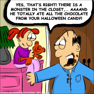 Candy cartoon