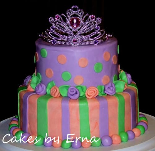 princess birthday cake