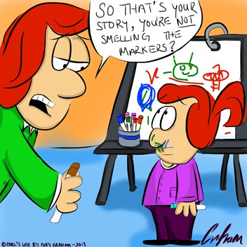 Smelling the Markers