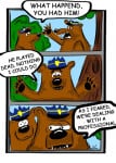 Bear cartoon