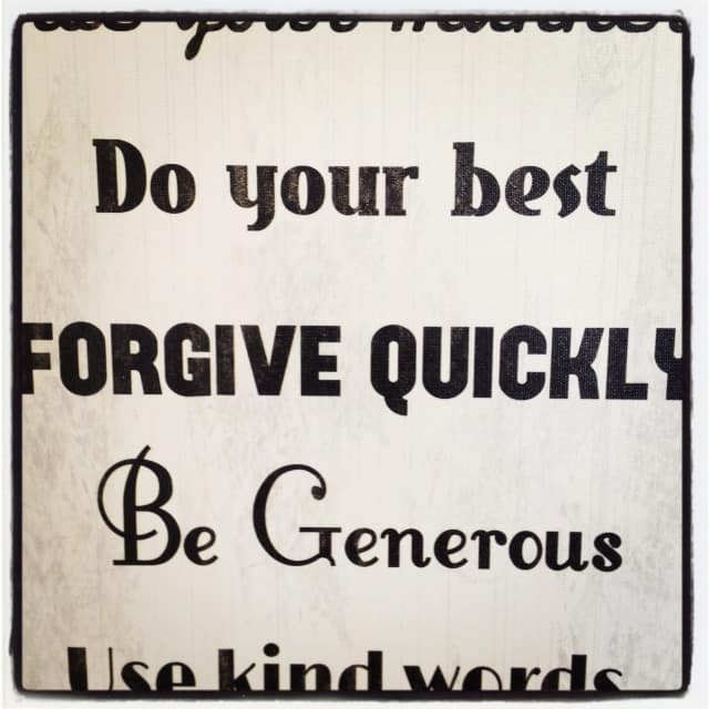Forgive