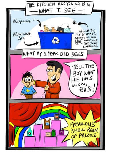 recycling bin