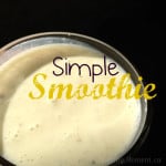 simple smoothie