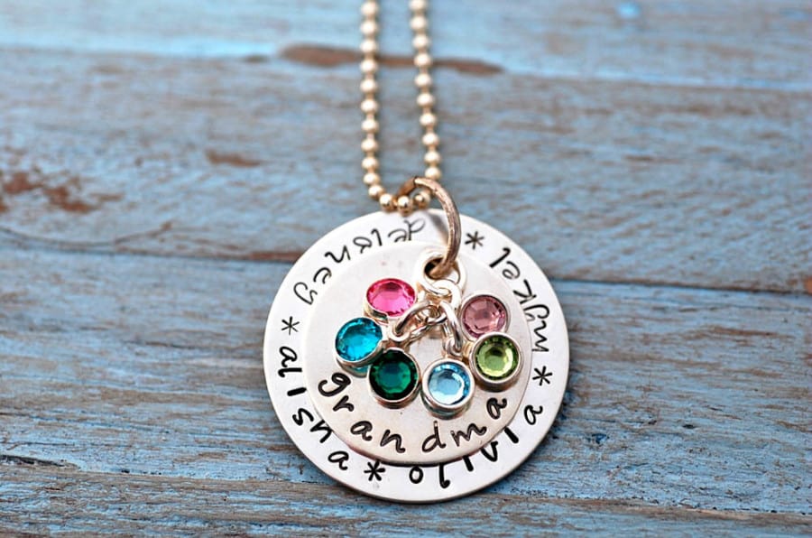 Grandmothers necklace something about silver