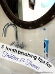 tooth brushing tips