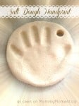 salt dough handprint