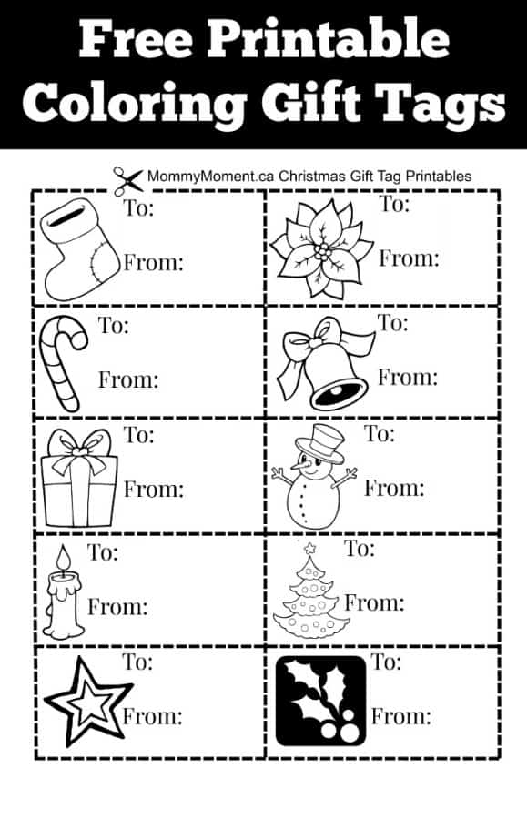 Christmas Gift Tag Printables #NeverRunOut (Giveaway arv $300) - Mommy